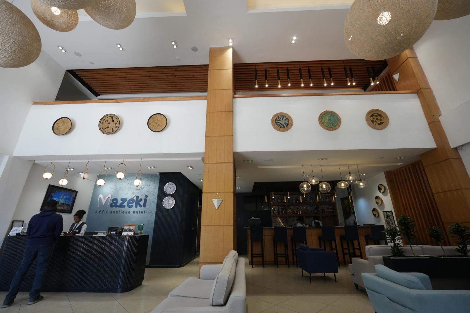 Mazeki Addis Boutique Hotel Exterior foto